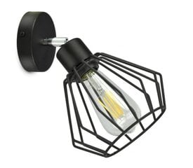 Luxolar sienas lampa, melna, E27, 60 W cena un informācija | Sienas lampas | 220.lv