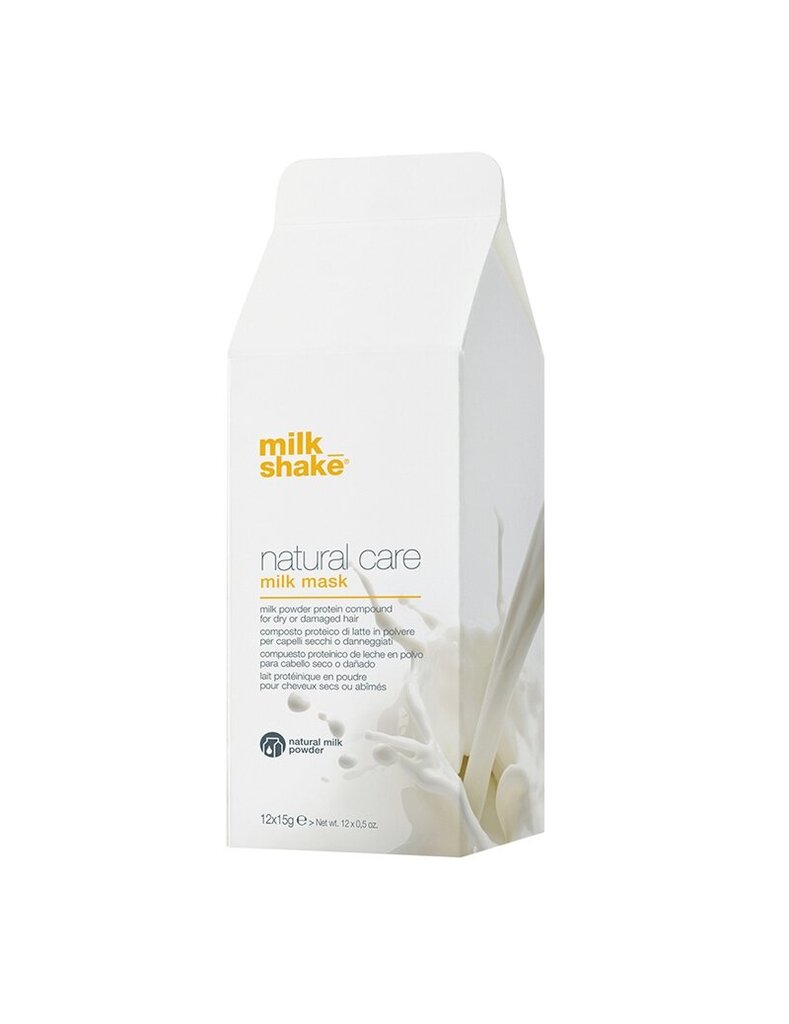 Matu maska ​​ar piena pulvera proteīniem Milk Shake Natural Care Powdered, 15 g cena un informācija | Matu uzlabošanai | 220.lv