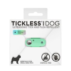 Ультразвуковая подвеска для собак от клещей и блох Tickless Mini Dog, зеленая цена и информация | Витамины, пищевые добавки, анти-паразит продукты для собак | 220.lv