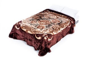 Одеяло-покрывало Коричнево-коричневая роза, 200х240 см цена и информация | Покрывала, пледы | 220.lv
