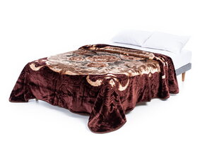 Одеяло-покрывало Коричнево-коричневая роза, 160х210 см цена и информация | Покрывала, пледы | 220.lv