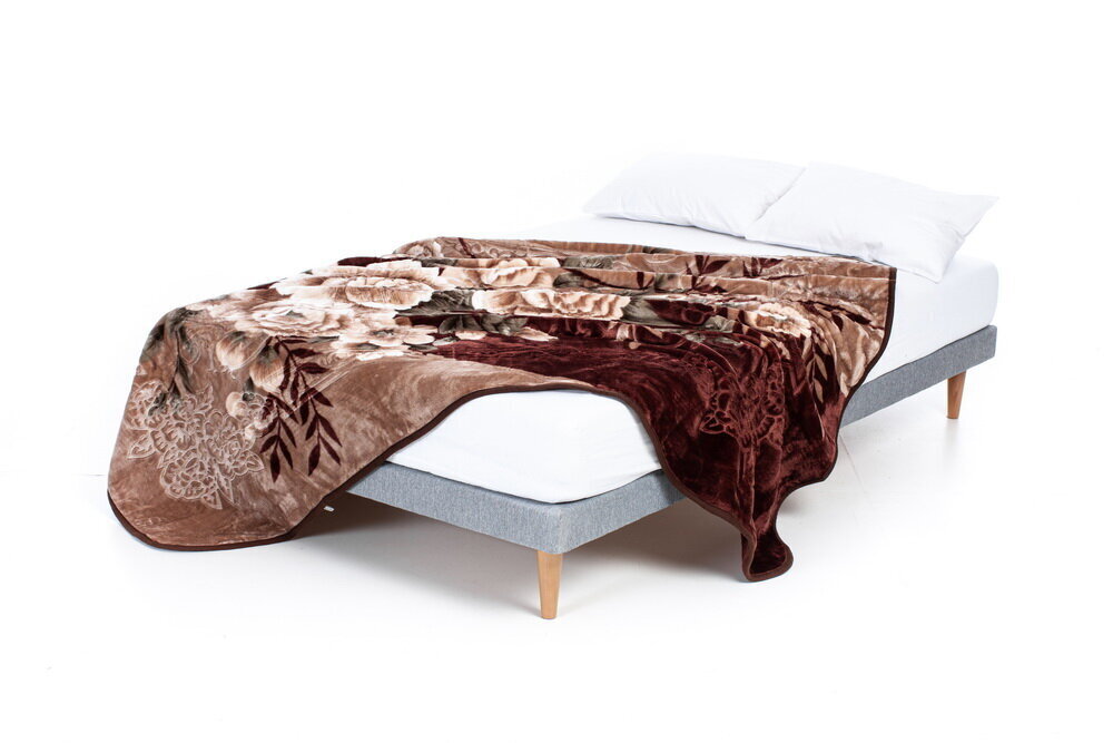 Sega-gultas pārklājs Brūns zars, 160x210 cm cena un informācija | Gultas pārklāji, pledi | 220.lv