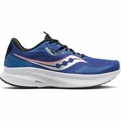 Vīriešu skriešanas apavi Saucony Guide 15, zilā krāsā cena un informācija | Sporta apavi vīriešiem | 220.lv