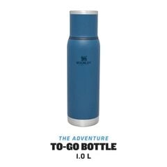 Thermos The Adventure To-Go Bottle 1л синий цена и информация | Термосы, термокружки | 220.lv