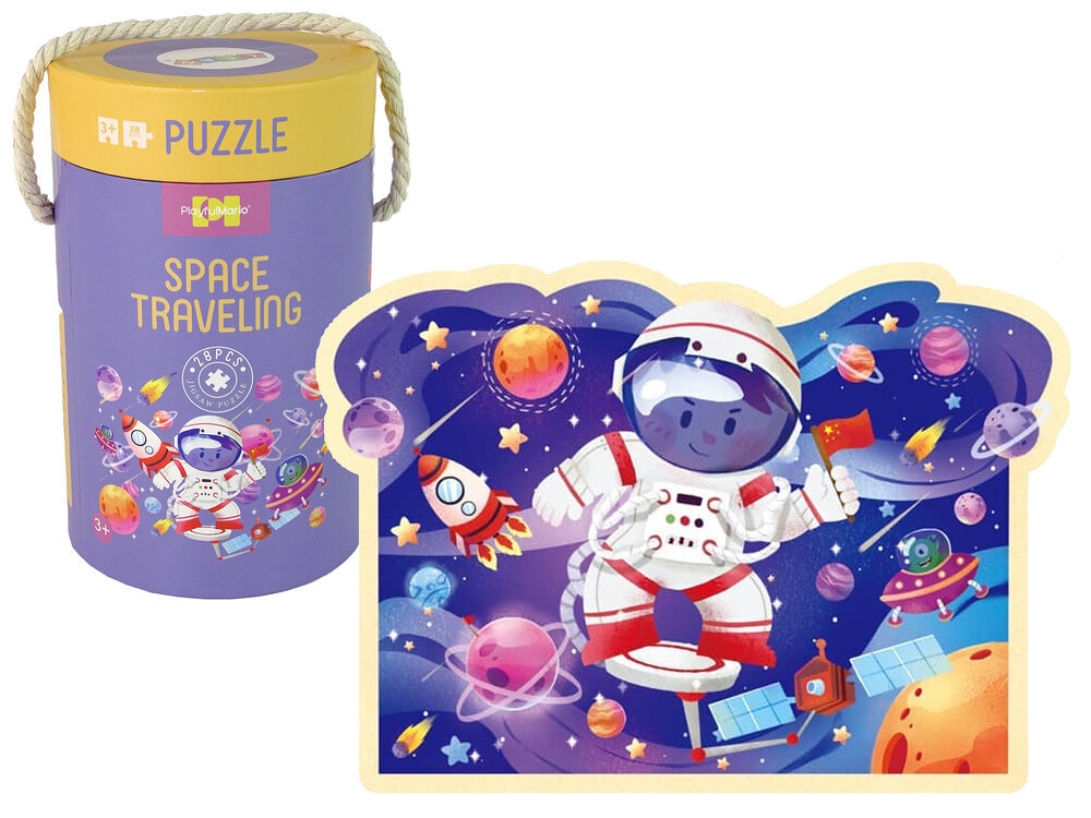 Kosmosa puzle kastē, 28 d. cena un informācija | Puzles, 3D puzles | 220.lv