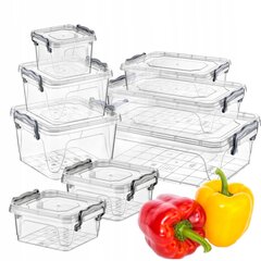 Продуктовый набор для хранения, 8 частей цена и информация | Посуда для хранения еды | 220.lv