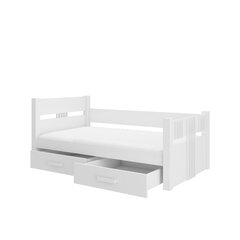 Bērnu gulta ADRK Furniture Bibi, balta cena un informācija | Bērnu gultas | 220.lv