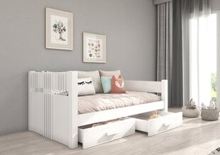 Bērnu gulta ADRK Furniture Bibi, balta цена и информация | Детские кровати | 220.lv