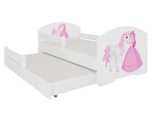 Кровать детская ADRK Furniture Pepe II, белый цвет цена и информация | Детские кровати | 220.lv