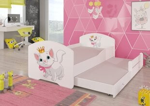 Bērnu gulta ADRK Furniture Pepe II, balta цена и информация | Детские кровати | 220.lv