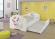Bērnu gulta ADRK Furniture Casimo II, balta цена и информация | Bērnu gultas | 220.lv