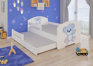 Кровать детская ADRK Furniture Pepe II, белый цвет цена и информация | Детские кровати | 220.lv
