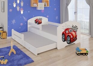 Bērnu gulta ADRK Furniture Pepe II, balta цена и информация | Детские кровати | 220.lv