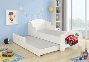 Bērnu gulta ADRK Furniture Amadis II, balta cena un informācija | Bērnu gultas | 220.lv