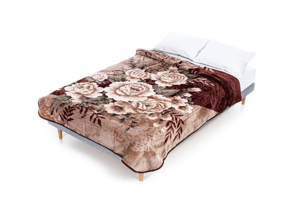 Sega-gultas pārklājs Brūns zars, 200x240 cm cena un informācija | Gultas pārklāji, pledi | 220.lv