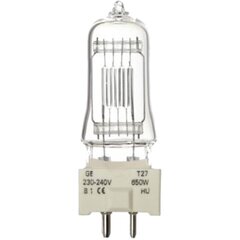 Halogēna lampa General Electric T27 230V/650W GY-9.5 600h 3050K cena un informācija | Mūzikas instrumentu piederumi | 220.lv