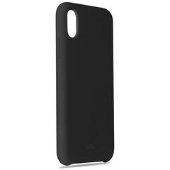 Puro ICON Cover iPhone XS|X czarny |black IPCXCICONBLK цена и информация | Чехлы для телефонов | 220.lv