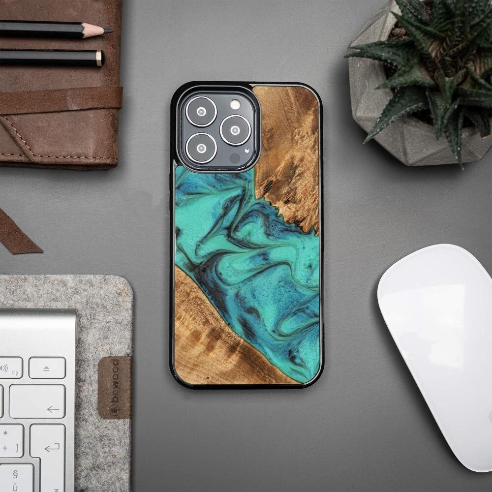 Bewood Unique Turquoise цена и информация | Telefonu vāciņi, maciņi | 220.lv