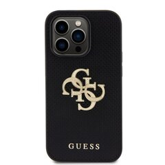 Guess PU Perforated 4G Glitter Metal Logo Case cena un informācija | Telefonu vāciņi, maciņi | 220.lv