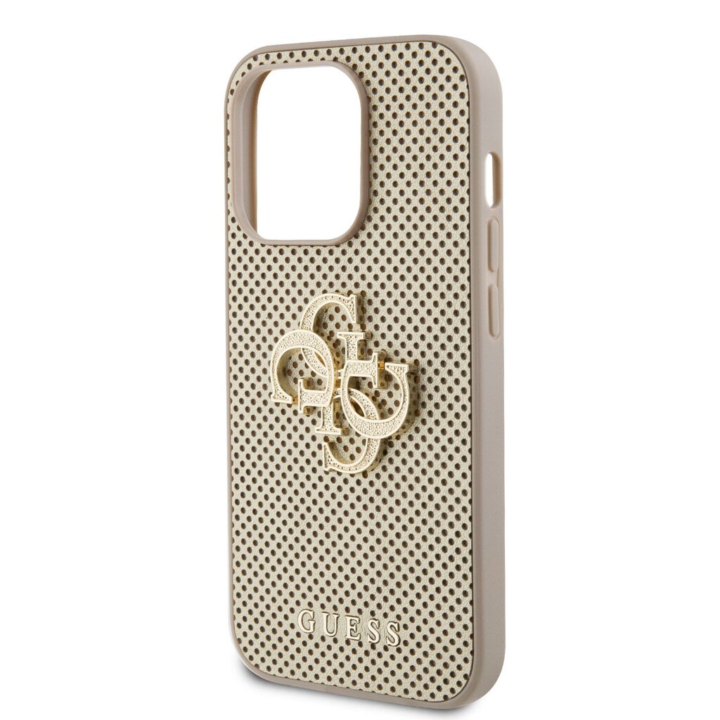 Guess PU Perforated 4G Glitter Metal Logo cena un informācija | Telefonu vāciņi, maciņi | 220.lv