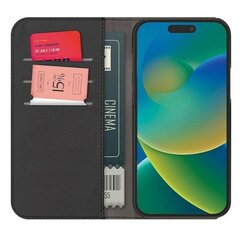 Puro Wallet Detachable iPhone 15 6.1" 2w1 czarny|black PUIPC1561BOOKC3BLK цена и информация | Чехлы для телефонов | 220.lv