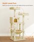 Kaķu skrāpēšanas māja Feandrea, 143 cm цена и информация | Kaķu mājas, nagu asināmie | 220.lv