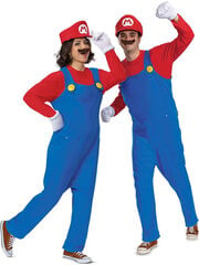 Karnevāla kostīms Super Mario, 175-180 cm, pieaugušajiem цена и информация | Карнавальные костюмы, парики и маски | 220.lv