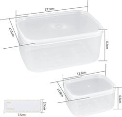 Набор контейнеров для хранения продуктов Haochen, 4 шт. цена и информация | Посуда для хранения еды | 220.lv