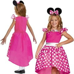 Kostīms Minnie Mouse, 109-123 cm, 5-6 gadi цена и информация | Карнавальные костюмы | 220.lv