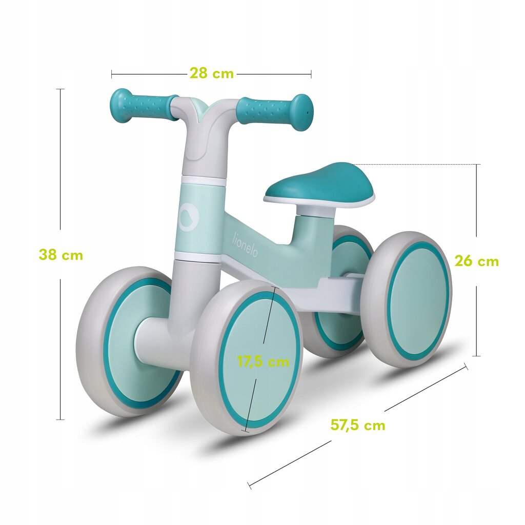 Līdzsvara velosipēds Lionel Vila, zils cena un informācija | Balansa velosipēdi | 220.lv