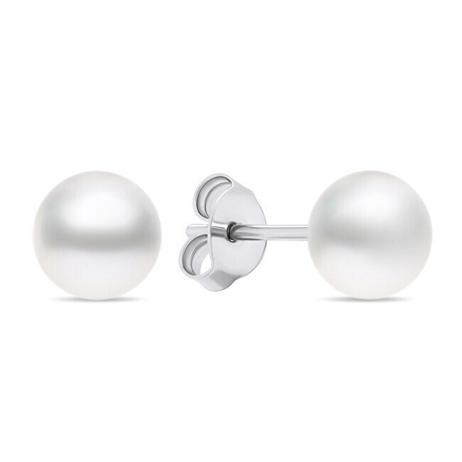 Burvīgi sudraba auskari ar īstām pērlēm Brilio Silver EA585/6/7/8W sBS2439-6 cena un informācija | Auskari | 220.lv