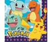 Vienreizējo trauku komplekts ar Pokemoniem, 8 pers. cena un informācija | Vienreizējie trauki | 220.lv