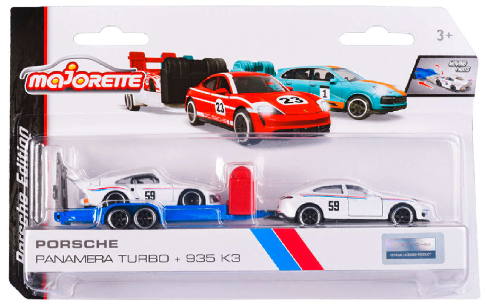 Metāla transportlīdzekļu komplekts Porsche Panamera цена и информация | Rotaļlietas zēniem | 220.lv