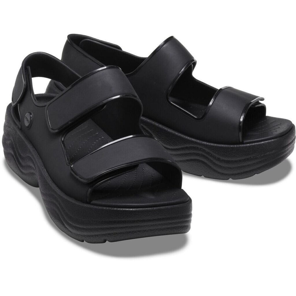 Crocs™ sandales sievietēm 244281, melnas cena un informācija | Sieviešu sandales | 220.lv