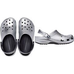 Crocs™ iešļūcenes sievietēm 243580, pelēkas cena un informācija | Iešļūcenes, čības sievietēm | 220.lv