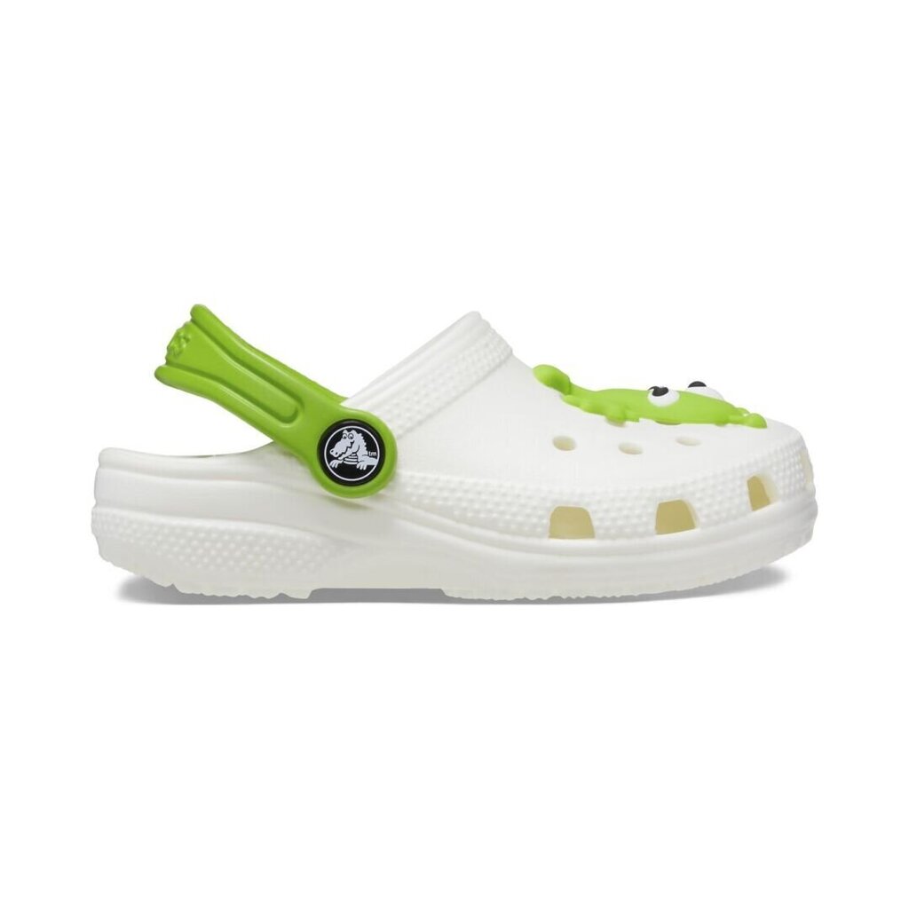 Crocs™ iešļūcenes zēniem 245150, baltas цена и информация | Bērnu čības, maiņas apavi | 220.lv