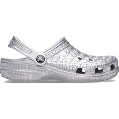 Crocs™ Classic Metallic Crocskin Clog 209093 263162 цена и информация | Шлепанцы, тапочки для женщин | 220.lv