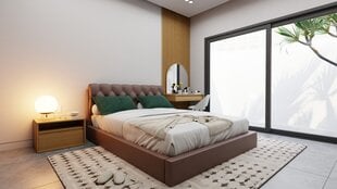 Gulta ARISTOCRAT 2 XL, 120x200 cm, brūna цена и информация | Кровати | 220.lv