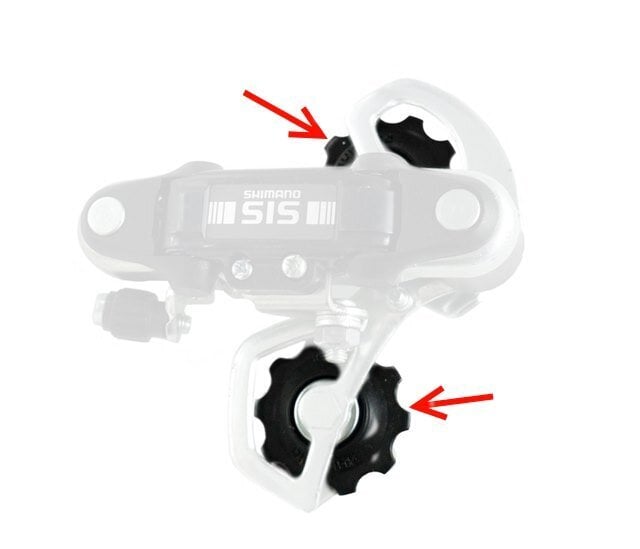 Aizmugurējo pārslēdzēju komplekts Shimano Tourney 7/8 ātrumu цена и информация | Citas velosipēdu rezerves daļas | 220.lv