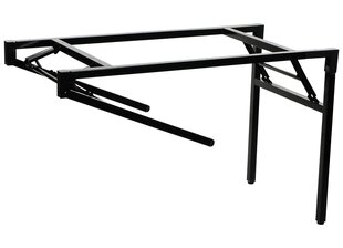 Каркас складной столешницы NY-A024 - 116x56 см, черный цена и информация | Другие принадлежности для мебели | 220.lv