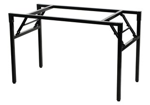 Каркас складной столешницы NY-A024 - 136x66 см, черный цена и информация | Другие принадлежности для мебели | 220.lv