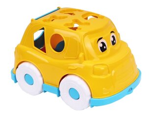 Rotaļlietu šķirošanas auto, dzeltens цена и информация | Игрушки для малышей | 220.lv