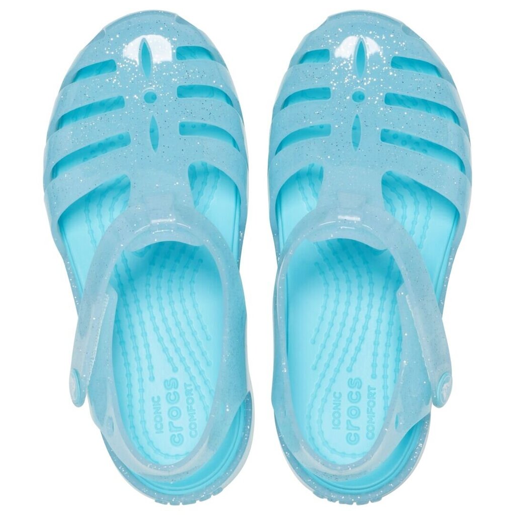 Crocs™ sandales meitenēm 244639, zilas cena un informācija | Bērnu sandales | 220.lv