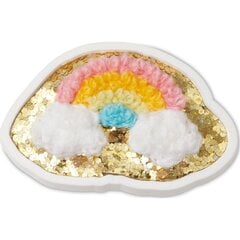 Crocs™ GLITTER RAINBOW PATCH G1035900-MU 245948 цена и информация | Шлепанцы, тапочки для женщин | 220.lv