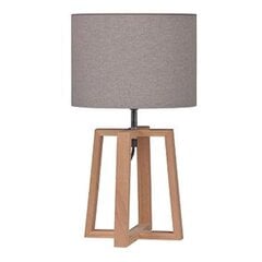 Home4You galda lampa Wooden цена и информация | Настольные лампы | 220.lv