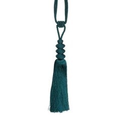 Декоративная верёвка дага, длина 81 см, тёмно-бирюзовая. цена и информация | Детали интерьера | 220.lv