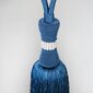 Dekoratīva aukla Susane, garums 74 cm, tumši zila cena un informācija | Rotu veidošana, pērļošana | 220.lv