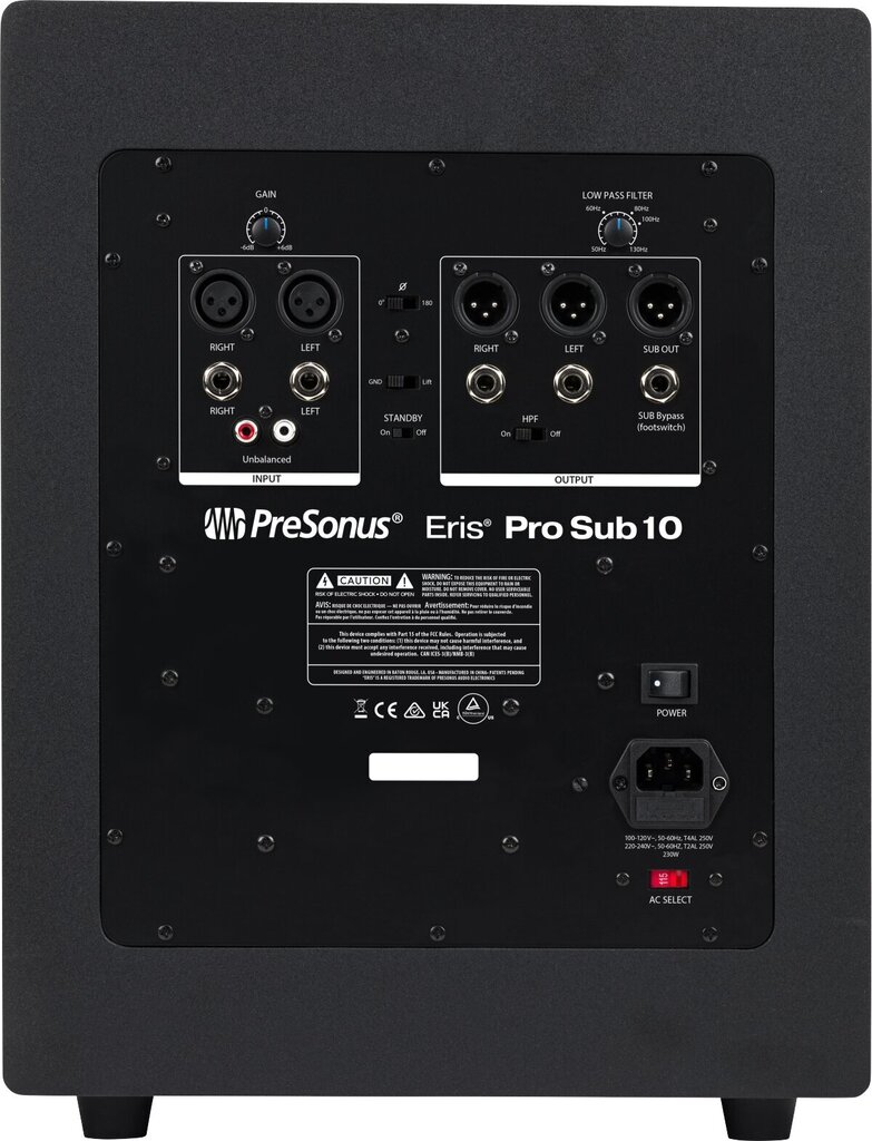 Presonus Eris Pro Sub 10 EU cena un informācija | Skaļruņi | 220.lv