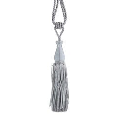 Декоративный шнур alisa, длина 80 см, светло-серый. цена и информация | Принадлежности для изготовления украшений, бисероплетения | 220.lv