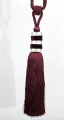 Dekoratīvā aukla 1141, garums 70 cm, violeta cena un informācija | Rotu veidošana, pērļošana | 220.lv